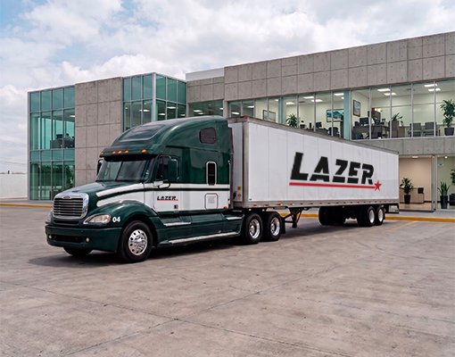 Tráiler con caja seca de 53 pies